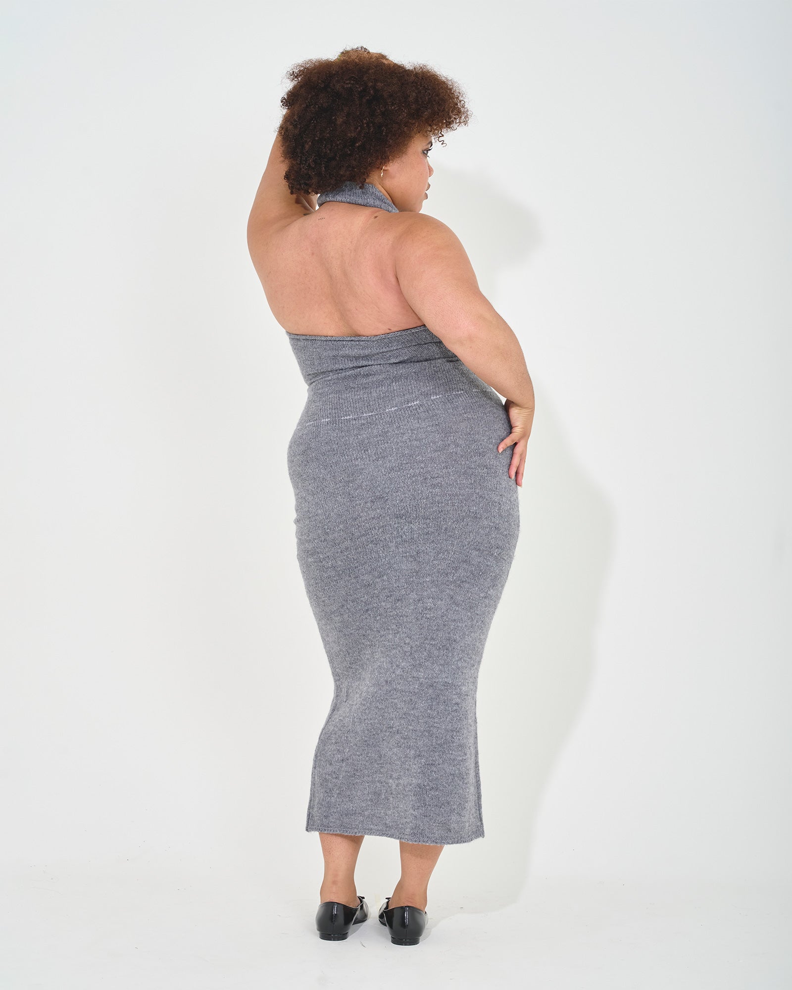 Sable Sonnet Knit Maxi Dress